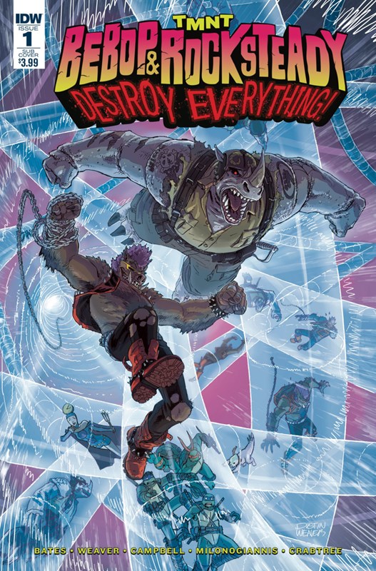 TEENAGE MUTANT NINJA TURTLES BEBOP & ROCKSTEADY DESTROY EVERYTHING #1-SUB