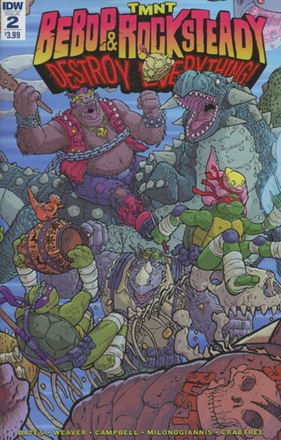 TEENAGE MUTANT NINJA TURTLES BEBOP & ROCKSTEADY DESTROY EVERYTHING #2