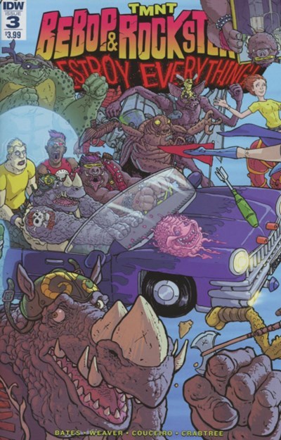 TEENAGE MUTANT NINJA TURTLES BEBOP & ROCKSTEADY DESTROY EVERYTHING #3