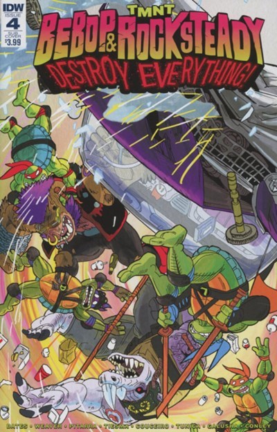 TEENAGE MUTANT NINJA TURTLES BEBOP & ROCKSTEADY DESTROY EVERYTHING #4-SUB