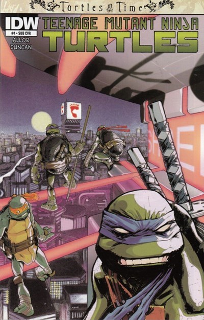 TEENAGE MUTANT NINJA TURTLES: TURTLES IN TIME #4-SUB