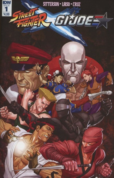 STREET FIGHTER X G.I. JOE #1