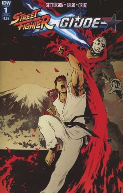 STREET FIGHTER X G.I. JOE #1-SUB-D
