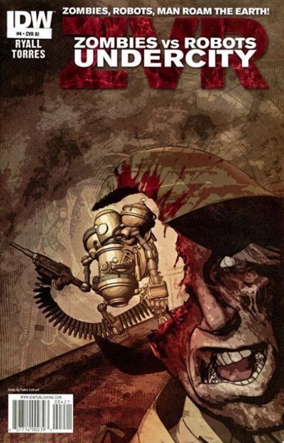 ZOMBIES VS ROBOTS: UNDERCITY #4-RI