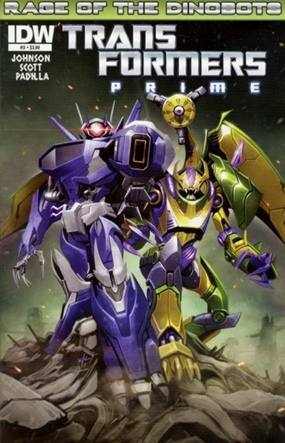 TRANSFORMERS PRIME, THE: RAGE OF THE DINOBOTS #3