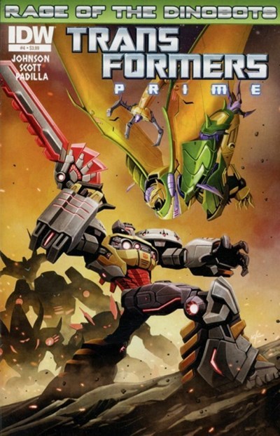 TRANSFORMERS PRIME, THE: RAGE OF THE DINOBOTS #4
