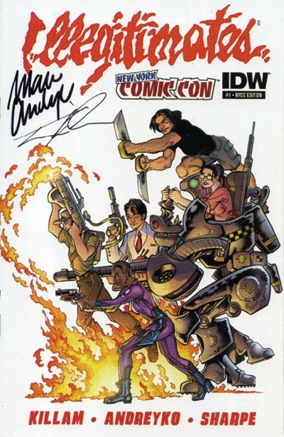 THE ILLEGITIMATES #1-NYCC-D