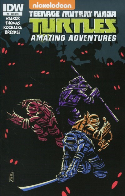TEENAGE MUTANT NINJA TURTLES AMAZING ADVENTURES #1-SUB