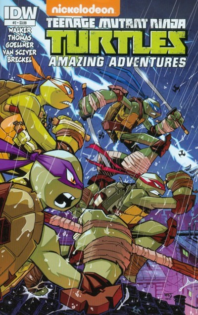 TEENAGE MUTANT NINJA TURTLES AMAZING ADVENTURES #2