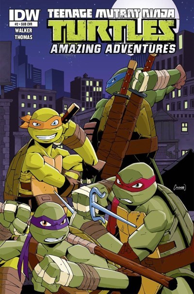 TEENAGE MUTANT NINJA TURTLES AMAZING ADVENTURES #2-SUB