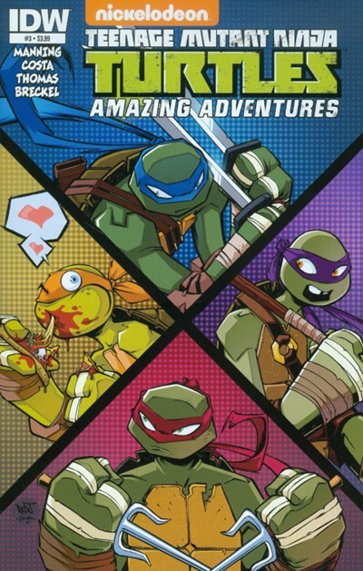 TEENAGE MUTANT NINJA TURTLES AMAZING ADVENTURES #3
