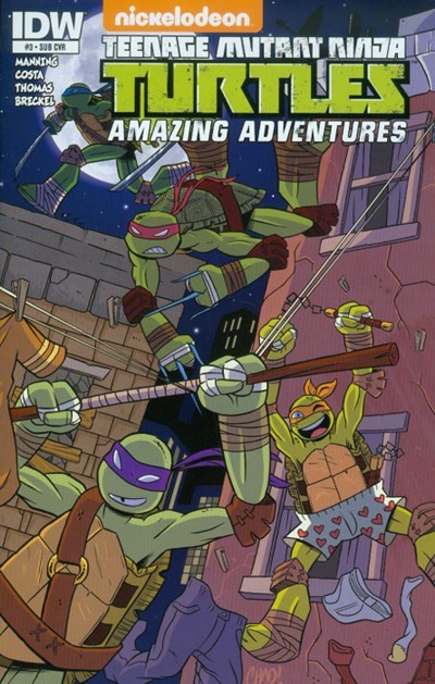 TEENAGE MUTANT NINJA TURTLES AMAZING ADVENTURES #3-SUB