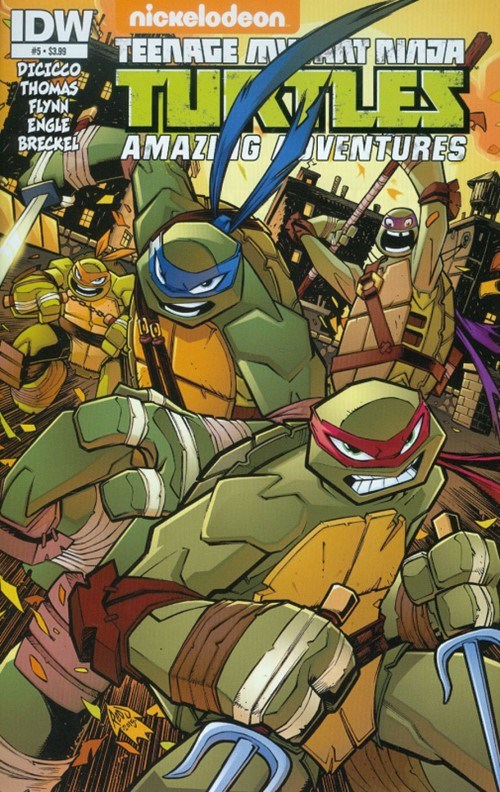 TEENAGE MUTANT NINJA TURTLES AMAZING ADVENTURES #5