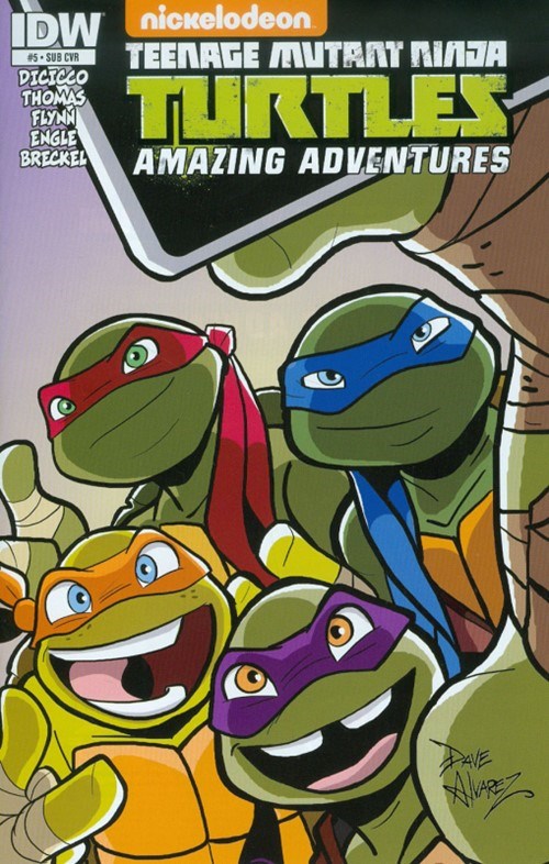 TEENAGE MUTANT NINJA TURTLES AMAZING ADVENTURES #5-SUB