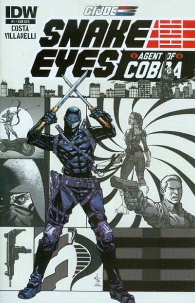 G.I. JOE: SNAKE EYES, AGENT OF COBRA #1-SUB