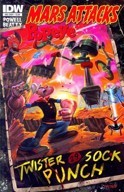 MARS ATTACKS POPEYE #1