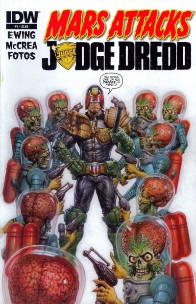 MARS ATTACKS JUDGE DREDD #1