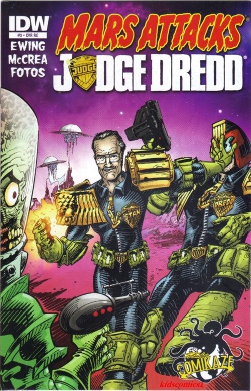 MARS ATTACKS JUDGE DREDD #3-CKE