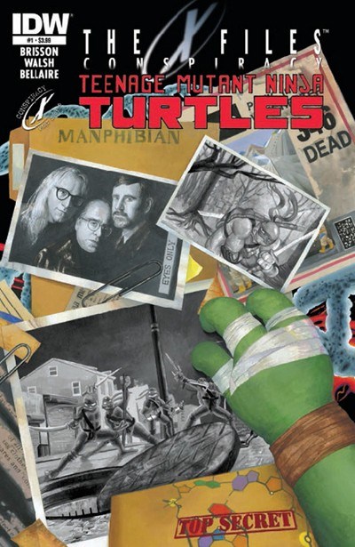 X-FILES / TEENAGE MUTANT NINJA TURTLES: CONSPIRACY #1