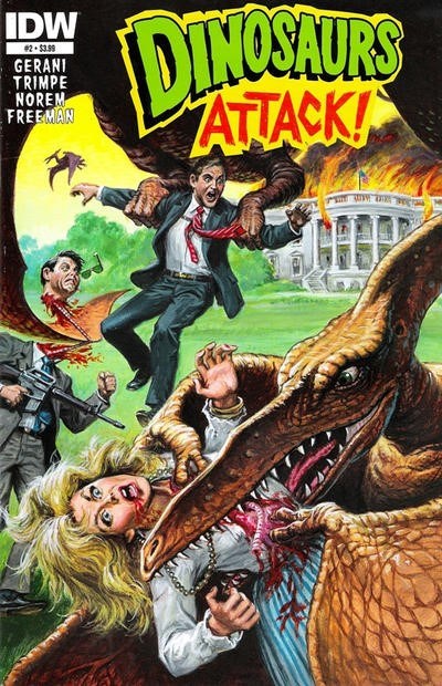 DINOSAURS ATTACK #2