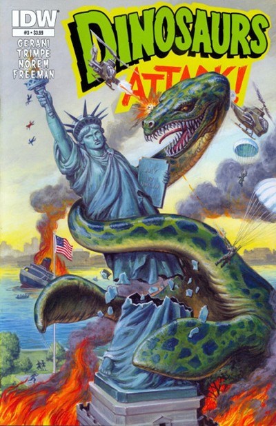 DINOSAURS ATTACK #3