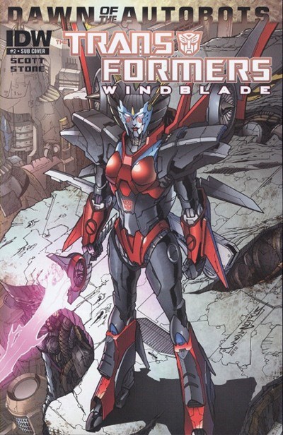 TRANSFORMERS: WINDBLADE #2-SUB
