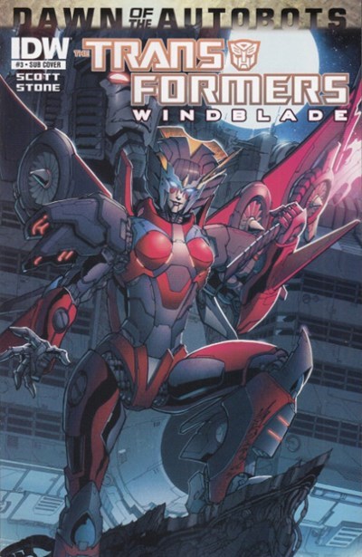 TRANSFORMERS: WINDBLADE #3-SUB