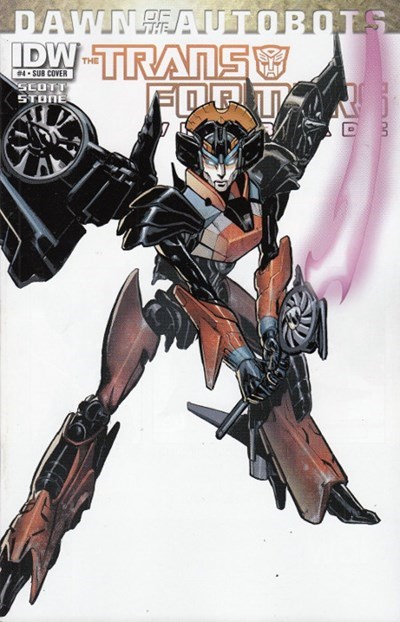 TRANSFORMERS: WINDBLADE #4-SUB