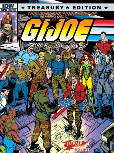 G.I. JOE: A REAL AMERICAN HERO TREASURY EDITION #1-JETP-B