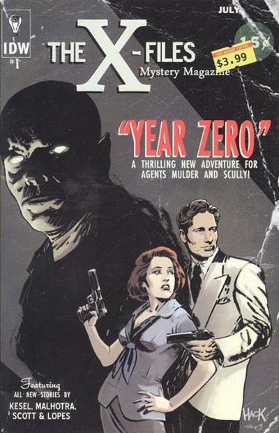 X-FILES: YEAR ZERO #1-SUB