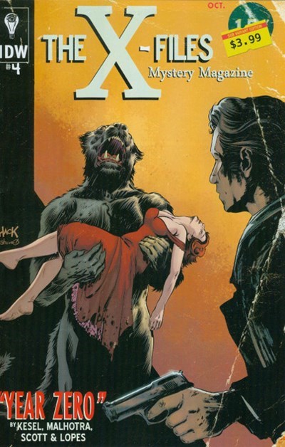 X-FILES: YEAR ZERO #4-SUB