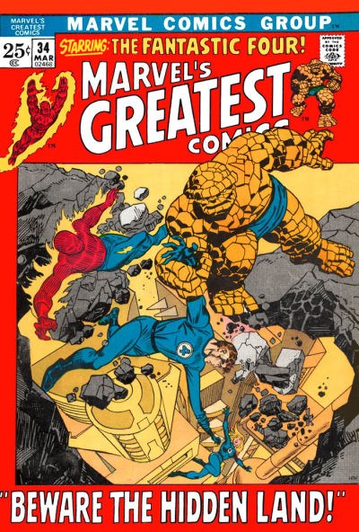MARVEL'S GREATEST COMICS #34