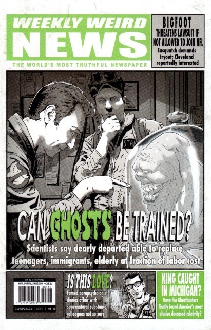 X-FILES / GHOSTBUSTERS: CONSPIRACY #1-RI