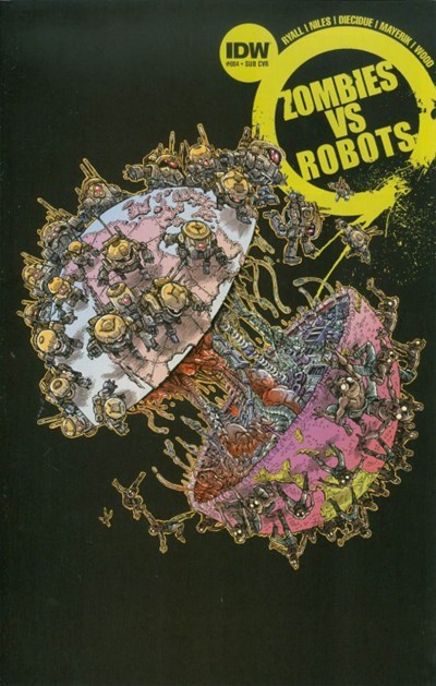 ZOMBIES VS ROBOTS #4-SUB