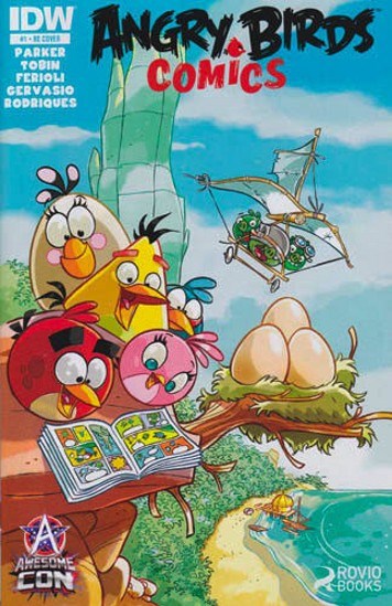ANGRY BIRDS COMICS #1-AWE