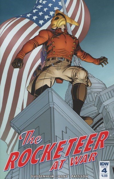 THE ROCKETEER AT WAR #4-SUB