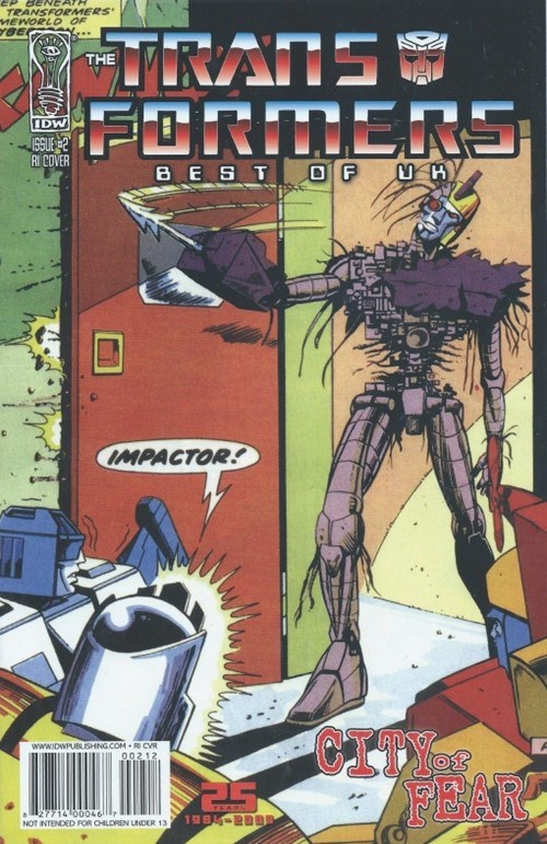 TRANSFORMERS: BEST OF THE UK - CITY OF FEAR #2B