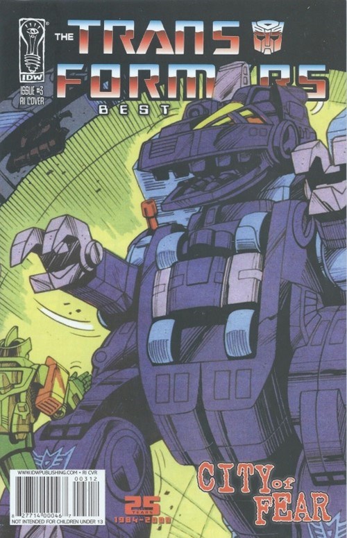 TRANSFORMERS: BEST OF THE UK - CITY OF FEAR #3-RI-B