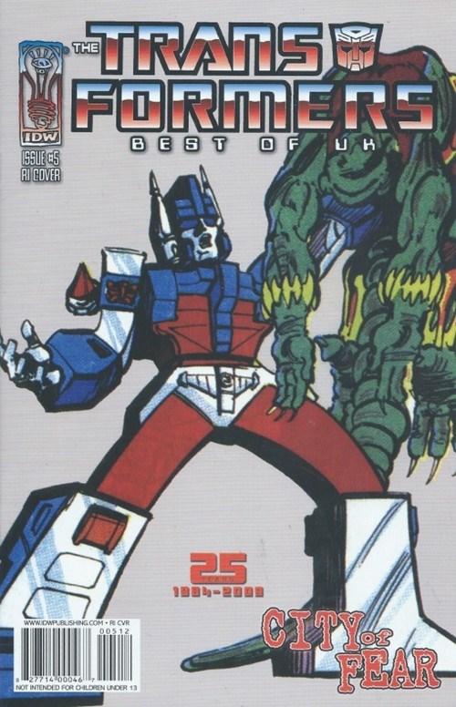 TRANSFORMERS: BEST OF THE UK - CITY OF FEAR #5B