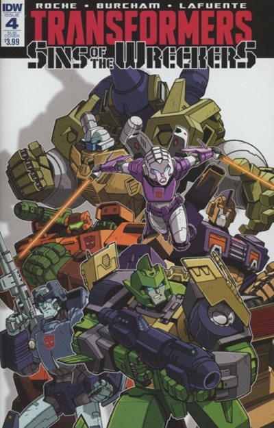TRANSFORMERS, THE: SINS OF THE WRECKERS #4-SUB
