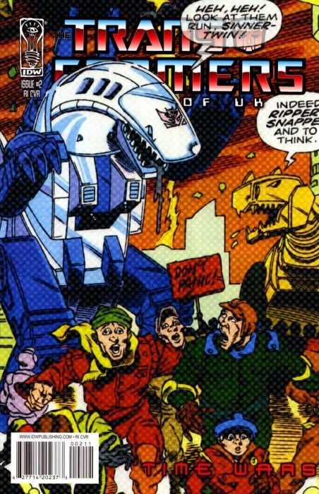 TRANSFORMERS: BEST OF THE UK - TIME WARS #2B