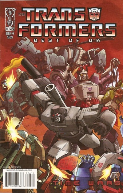 TRANSFORMERS: BEST OF THE UK - TIME WARS #4