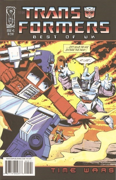 TRANSFORMERS: BEST OF THE UK - TIME WARS #5-RI-B