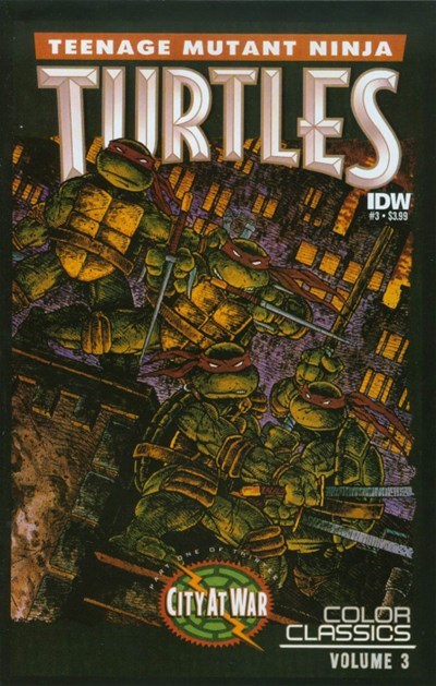 TEENAGE MUTANT NINJA TURTLES COLOR CLASSICS #3