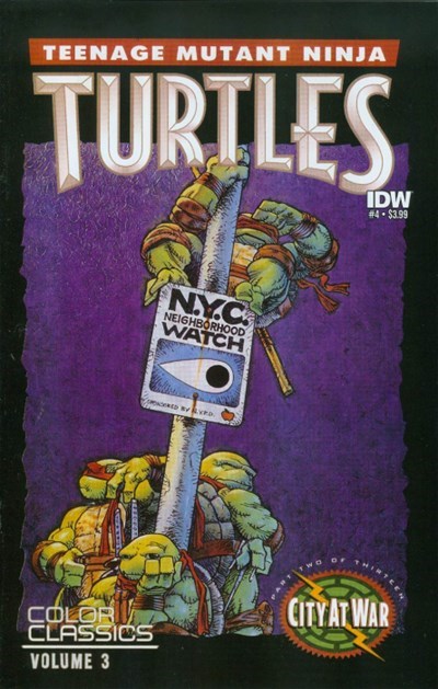 TEENAGE MUTANT NINJA TURTLES COLOR CLASSICS #4