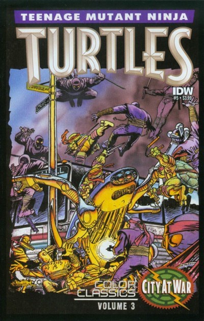 TEENAGE MUTANT NINJA TURTLES COLOR CLASSICS #5