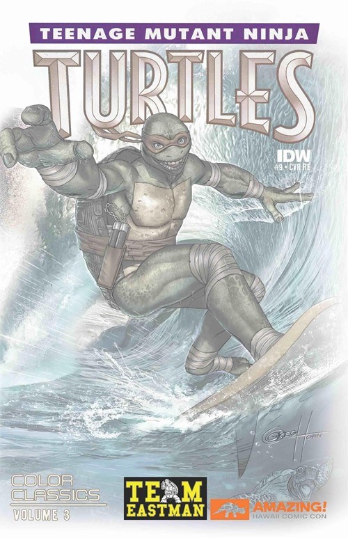 TEENAGE MUTANT NINJA TURTLES COLOR CLASSICS #9-HAWII-B