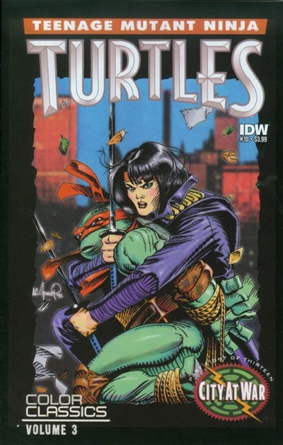 TEENAGE MUTANT NINJA TURTLES COLOR CLASSICS #10
