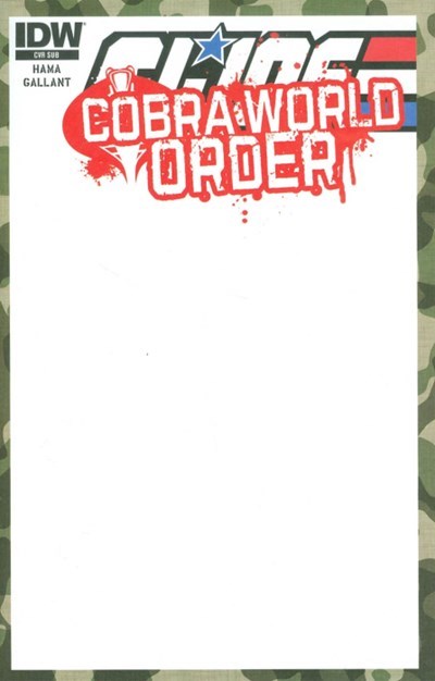G.I. JOE: A REAL AMERICAN HERO: COBRA WORLD ORDER PRELUDE #1-SUB-D