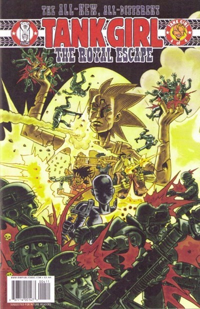 TANK GIRL: THE ROYAL ESCAPE #4
